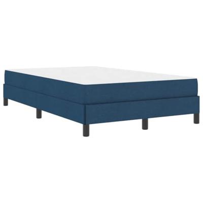 Boxspring bed Anders Blauw 120 x 200 cm Stof