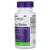 Ginkgo Biloba 120mg 60caps - thumbnail