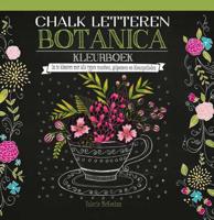 BBNC Creatief Chalk letteren Botanica kleurboek - thumbnail