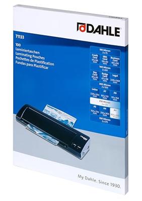 Dahle Lamineerfolie DIN A3 125 micron glanzend 100 stuk(s) Dahle Lamineerfolie DIN A3 125 micron glanzend 100 stuk(s)
