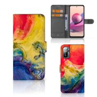 Hoesje Xiaomi Redmi Note 10/10T 5G | Poco M3 Pro Watercolor Dark - thumbnail