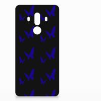 Huawei Mate 10 Pro TPU bumper Vlinder Patroon - thumbnail