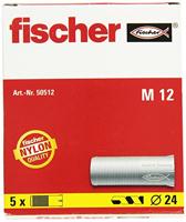 Fischer 50512 M 12 Plug 65 mm 24 mm 5 stuk(s) - thumbnail
