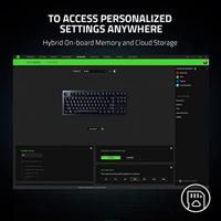 Razer Huntsman V2 TKL Zwart - Razer Linear Red - thumbnail