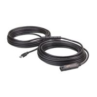 ATEN UE3315A USB-kabel USB 4.0 RJ45 15.00 m Zwart Actief met signaalversterking - thumbnail