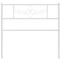 Hoofdbord 75 cm metaal wit - thumbnail