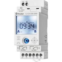 Finder 12.A2.8.230.0000-5 Schakelklok voor DIN-rails 12.A2.8.230.0000 230 V/AC Astronomisch, Weekprogramma - thumbnail