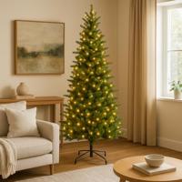 Kunstkerstboom Killington Fir groen H180 D93 cm met 280 LED indoor Everlands - Everlands - thumbnail