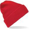 Beechfield CB425 Heritage Beanie - Classic Red - One Size - thumbnail