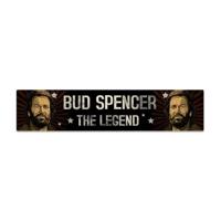 Bud Spencer Tin Sign with Magnet The Legend 16 x 3,5 cm - thumbnail