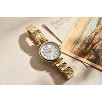 Fossil ES5203 Horloge Carlie staal goud- en zilverkleurig 28 mm - thumbnail