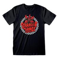 Stranger Things T-Shirt Checkered Circle Size L - thumbnail