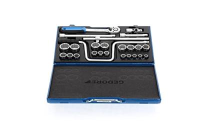 Gedore Dopsleutelset 1/2" 25-dlg. - 6151960