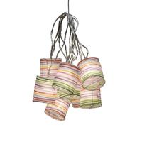 Konstsmide 1479-503 Motief lichtketting Lantaarns Binnen werkt op het lichtnet Aantal lampen 16 LED Warmwit Verlichte lengte: 3.5 m - thumbnail