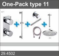 Wiesbaden one-pack inbouwthermostaatset type 11 - thumbnail