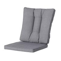 Wicker dining set outdoor Oxford grey 95 cm x 46 cm Madison - Madison - thumbnail