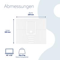 R-Go Riser Attachable laptopstandaad, wit - thumbnail