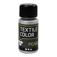 Creativ Company Https://www.cchobby.nl/textielkleur-parelmoer-zilver-50-ml-1-fles - thumbnail