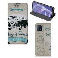 OPPO A73 5G Stand Case Retro VW Bus - thumbnail