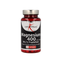 Lucovitaal Magnesium 400 met Vitamine B6 & L-Tryptofaan capsules - thumbnail