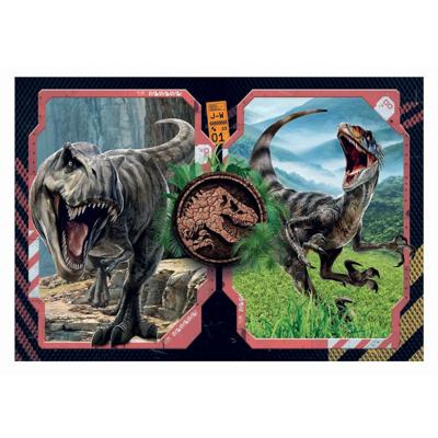 Clementoni puzzel jurassic world, 2x60st. Clementoni puzzel jurassic world, 2x60st.