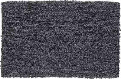Badmat Misto Chenille Katoen 90x60 cm Zwart