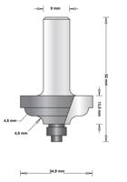 Hikoki Accessoires 8 Mm Ogieffrees 31.8X50X45 - 754114 - thumbnail