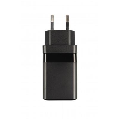 Volt XA012 - Netspanningsadapter - 2.4 A - 2 uitgangsaansluitingen (USB) - op kabel: Lightning Volt XA012 - Netspanningsadapter - 2.4 A - 2 uitgangsaansluitingen (USB) - op kabel: Lightning