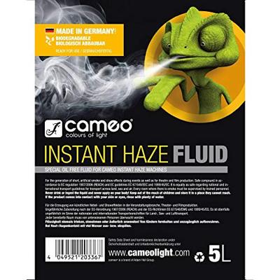Cameo Instant Haze Fluid 5L rookvloeistof voor Instant Hazer Cameo Instant Haze Fluid 5L rookvloeistof voor Instant Hazer
