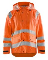 Blåkläder Regenjas High-Vis LEVEL 1 43232000 | High-Vis Oranje | Maat M - 7330509656303 - thumbnail
