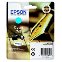 Epson Inktcartridge 16 Origineel Cyaan C 13 T 16224012 - thumbnail