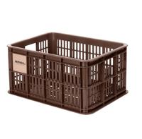 Gerecyclede fietskrat Basil Crate S 17.5 liter 29 x 39 x 20 cm - brown - thumbnail