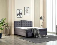 Dreamhouse - Marrakech Boxspring met opbergruimte - Velvet Antraciet - 160 x 200 / Met montage - thumbnail