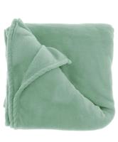 EcoLiving Plaid Baily Surf Blue - 130x180 cm - thumbnail