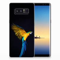 Samsung Galaxy Note 8 | TPU Hoesje | Papegaai - thumbnail