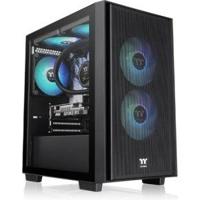 Thermaltake Versa H16 TG ARGB Micro Tower Zwart - thumbnail