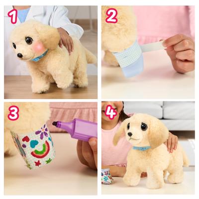 Pluche - LITTLE LIVE PETS - Mijn Ouchies Hond - Vanaf 5 jaar