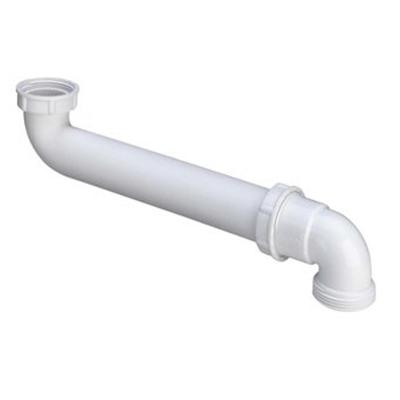 Kirchhoff Palstic VIEGA ruimtebesparende gootsteenafvoerbocht, wit, 1 1/2" IT x 290 mm x 1 1/2" ET - 105785