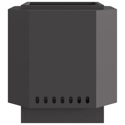 Vuurkorf Zwart 48 x 48 x 51 cm Koudgewalst staal