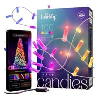 Twinkly Candies LED Kerstboomverlichting TWKC100RGB-T 6 M Kaarsvorm - thumbnail