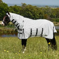 Weatherbeeta Comfitec Sweet Itch Eczeemdeken wit maat:175 - thumbnail