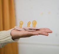 BIBS Try-it-3 pack Collection - Pale Blue - thumbnail