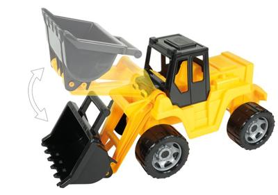 GIGA TRUCKS Shovel Pro Zwart / Geel 63cm