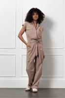 Studio Anneloes Nancy Cargo Jumpsuit 12858 Jumpsuit 2200 Latte - thumbnail