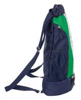 Rugtas met Koordjes Benetton Flag Marineblauw 35 x 40 x 1 cm - thumbnail