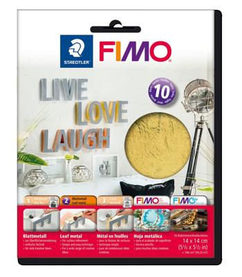 Bladmetaal fimo staedtler goud 10 vel
