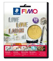 Bladmetaal fimo staedtler goud 10 vel - thumbnail