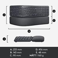 Logitech Ergo K860 Business Draadloos - thumbnail