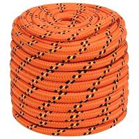 Boottouw 16 mm 250 m polypropyleen oranje - thumbnail