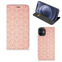 iPhone 12 Mini | Hoesje met Magneet | Pattern Orange - thumbnail